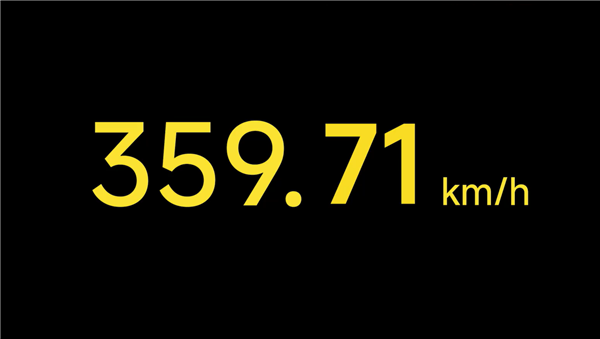 小米SU7 Ultra極速測試成績出爐：三電機(jī)加持狂飆359.71km/h