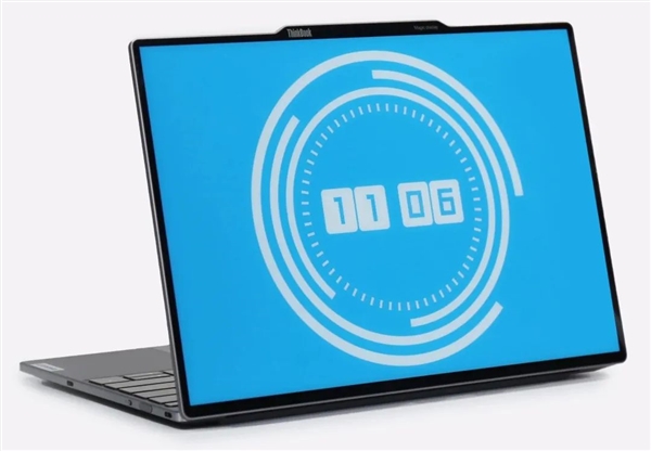 聯(lián)想展出概念筆記本:A面電子紙 關(guān)機(jī)也能變換圖案(圖2) 聯(lián)想展出概念筆記本:A面電子紙 關(guān)機(jī)也能變換圖案