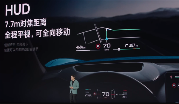 小米SU7配56寸HUD 雷軍：下了很大功夫、想做好很難