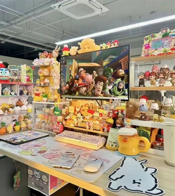 女生1年內(nèi)花一萬元改造工位被全公司圍觀 網(wǎng)友熱評：想干到退休了