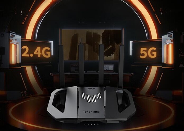 499元 華碩TUF小旋風系列Wi-Fi 7無線路由器預售：2.5G網口