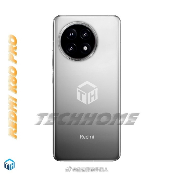 Redmi K80系列外觀首曝：用上Civi同款圓形后攝