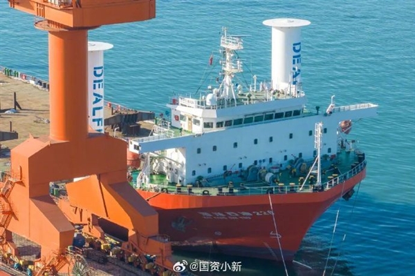 亞洲首套！我國(guó)船用風(fēng)力旋筒助推系統(tǒng)成功投用