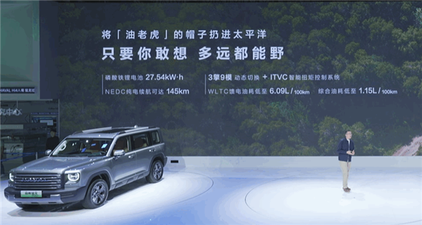 把“油老虎”帽子甩進(jìn)太平洋！哈弗猛龍上市：16.58萬元起