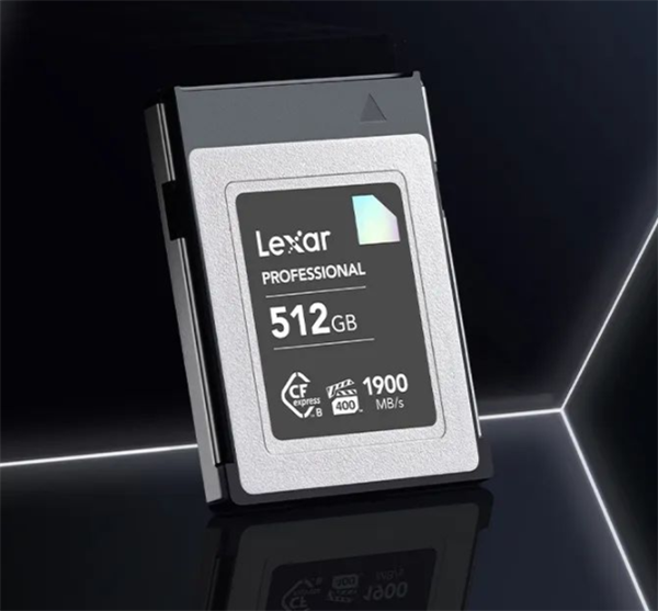 1.9GB/s史上最快！雷克沙推出512GB大容量CFExpress Type B存儲卡