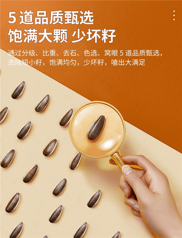 顆大飽滿 嗑出童年味道！洽洽瓜子大促：3大袋25.98元