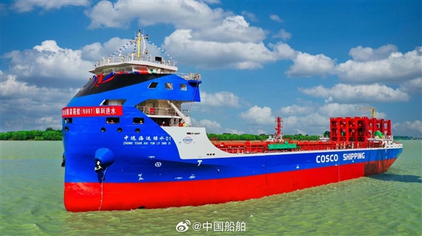 我國首艘純電“換電船”試航：電池包容量全球最大 一公里能省180元