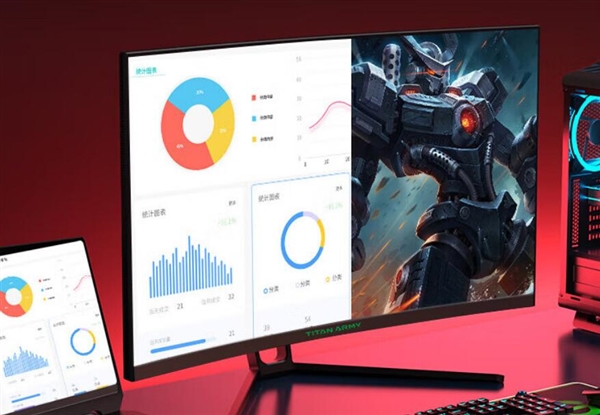 899元 泰坦軍團(tuán)推出新款27寸顯示器：240Hz超高刷
