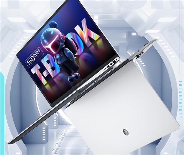 首發(fā)3999元 雷神推出T-BOOK 16D筆記本：銀白主題設(shè)計(jì)+2K 120Hz屏