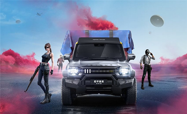 捷途JMK旅行者 x 和平精英戰(zhàn)神版官圖發(fā)布：品牌首款游戲IP定制量產(chǎn)車(chē)型