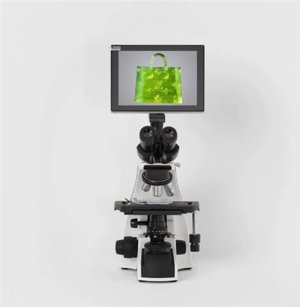 比鹽粒還小的“LV”手提包賣出46.2萬：用顯微鏡才能看清