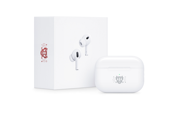 1899元！蘋果發(fā)布AirPods Pro龍年特別款：耳機(jī)盒刻龍頭標(biāo)超吸睛