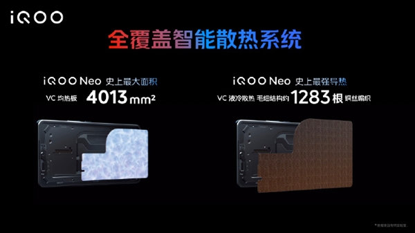 iQOO Neo7競速版搭載滿血驍龍8+：溫度不超42℃