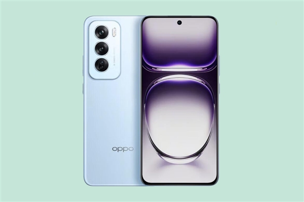 2499元起 OPPO Reno12晨霧藍明天首銷：最輕薄的等深四曲屏手機