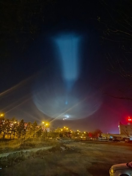 北京等多地天空疑現(xiàn)震撼的火箭夜光云：原理科普
