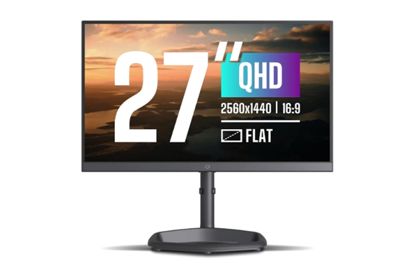 酷冷至尊發(fā)布新款27寸顯示器：2K 240Hz屏、96W反向供電