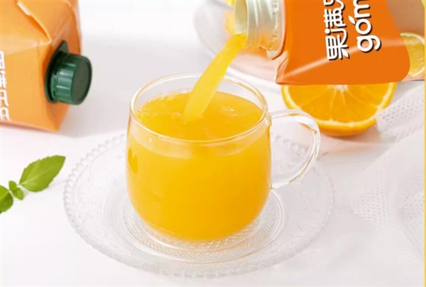 塞浦路斯原裝進口！果滿樂樂100%菠蘿汁/橙汁2L到手19.9元