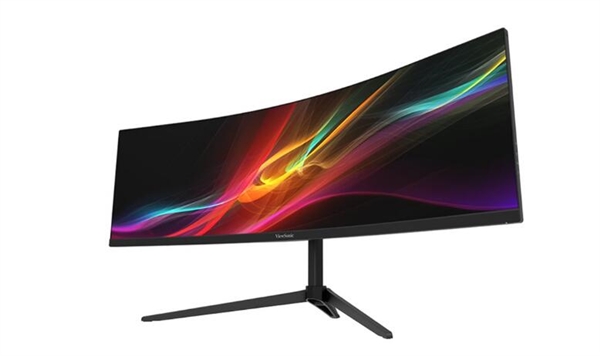 優(yōu)派推出新款44.5寸帶魚屏：165Hz VA面板、支持65W PD供電
