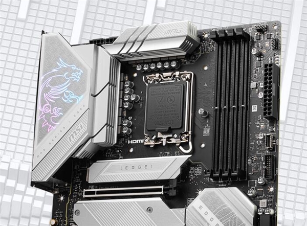 1399元 微星MPG B760M刀鋒鈦WIFI主板降價：散熱超迫擊炮