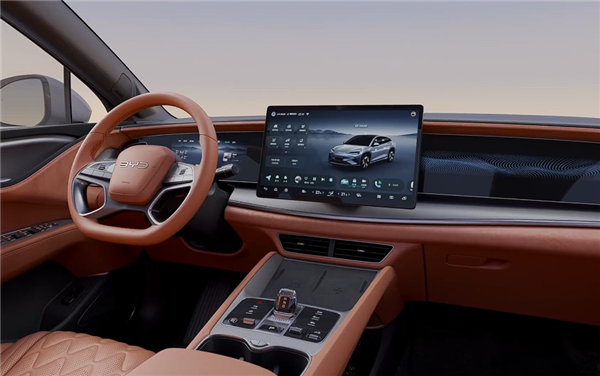 比亞迪宋L換殼 全新海獅07EV內(nèi)飾公布：越來(lái)越有國(guó)際大廠風(fēng)